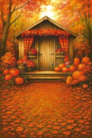 Фон стена "Autumn wall №29"