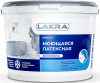 Краска для Стен и Потолков Латексная Моющаяся Lakra 3кг Белоснежная, Матовая для Внутренних и Наружных Работ / Лакра