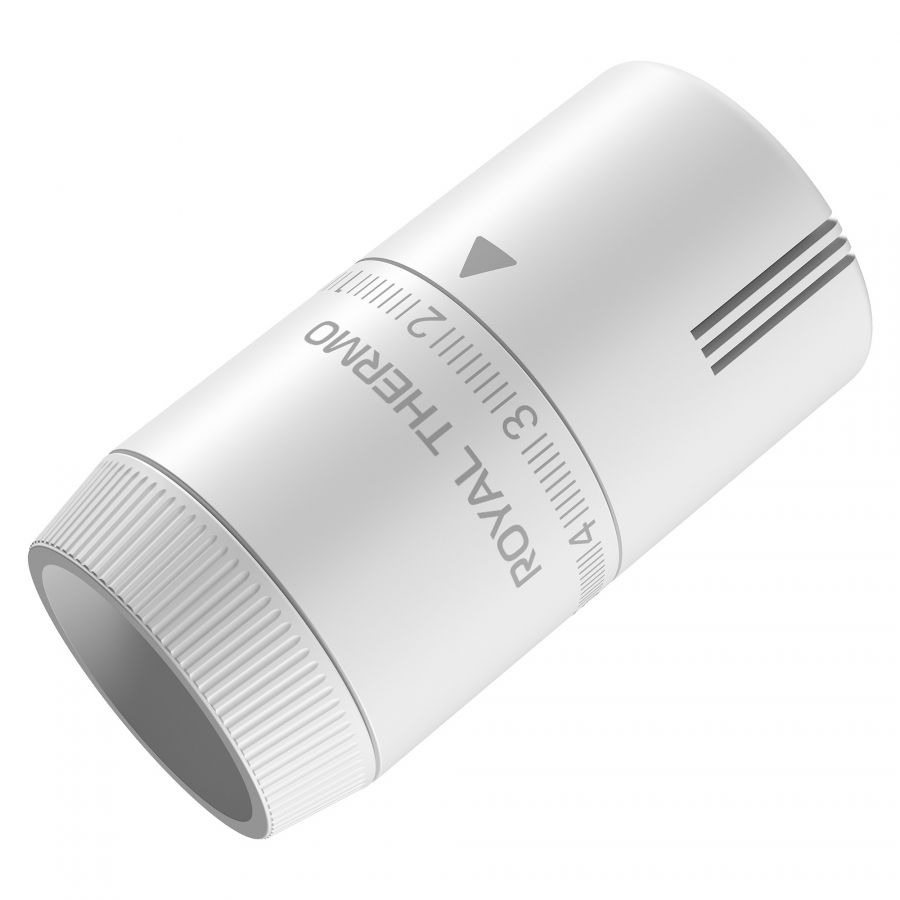 Термоголовка жидкостная Royal Thermo Design М30х1.5, белый