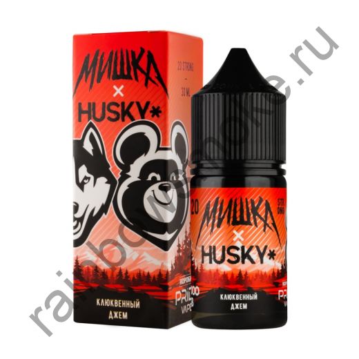 Жидкость МИШКА HUSKY Strong 30 мл - Клюквенный джем