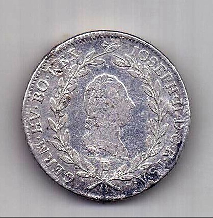 20 крейцеров 1787 Австрия Священная Римская Империя