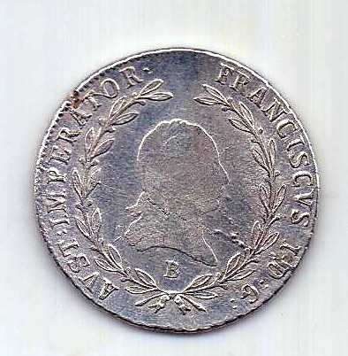 20 крейцеров 1813 Кремниц Венгрия Австрия