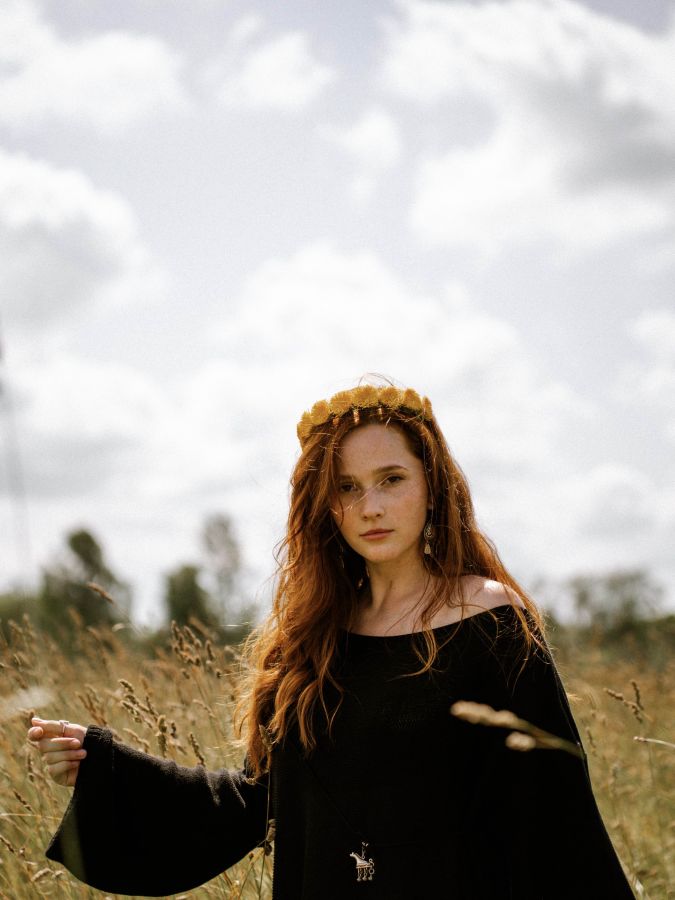 Платье Ondata вязаное черное