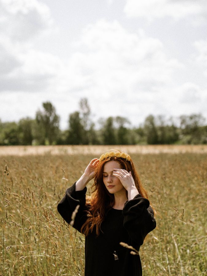 Платье Ondata вязаное черное