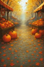 Фон стена "Autumn wall №38"