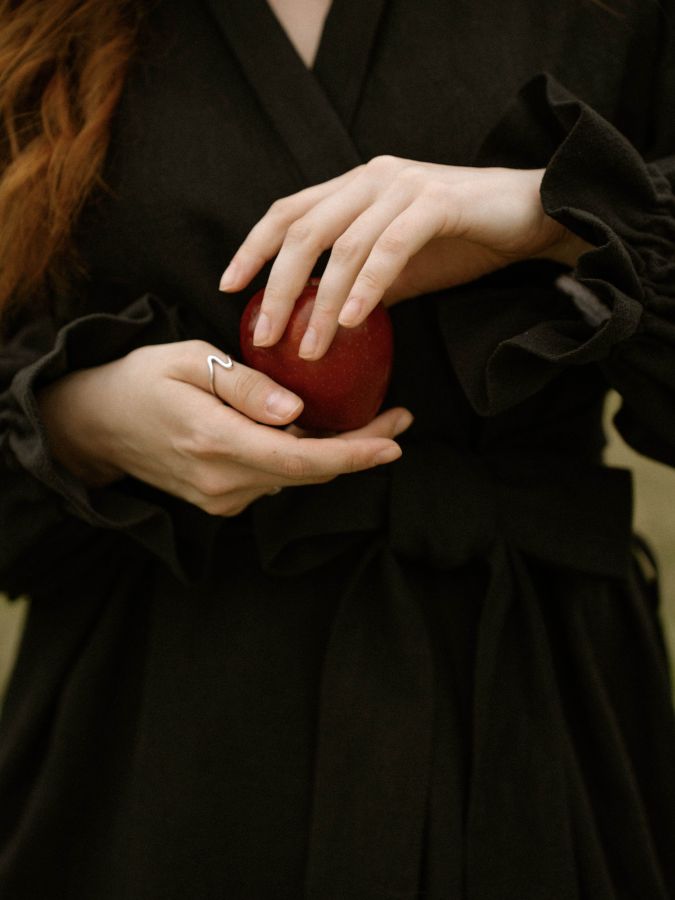 Кимоно из крапивы черное