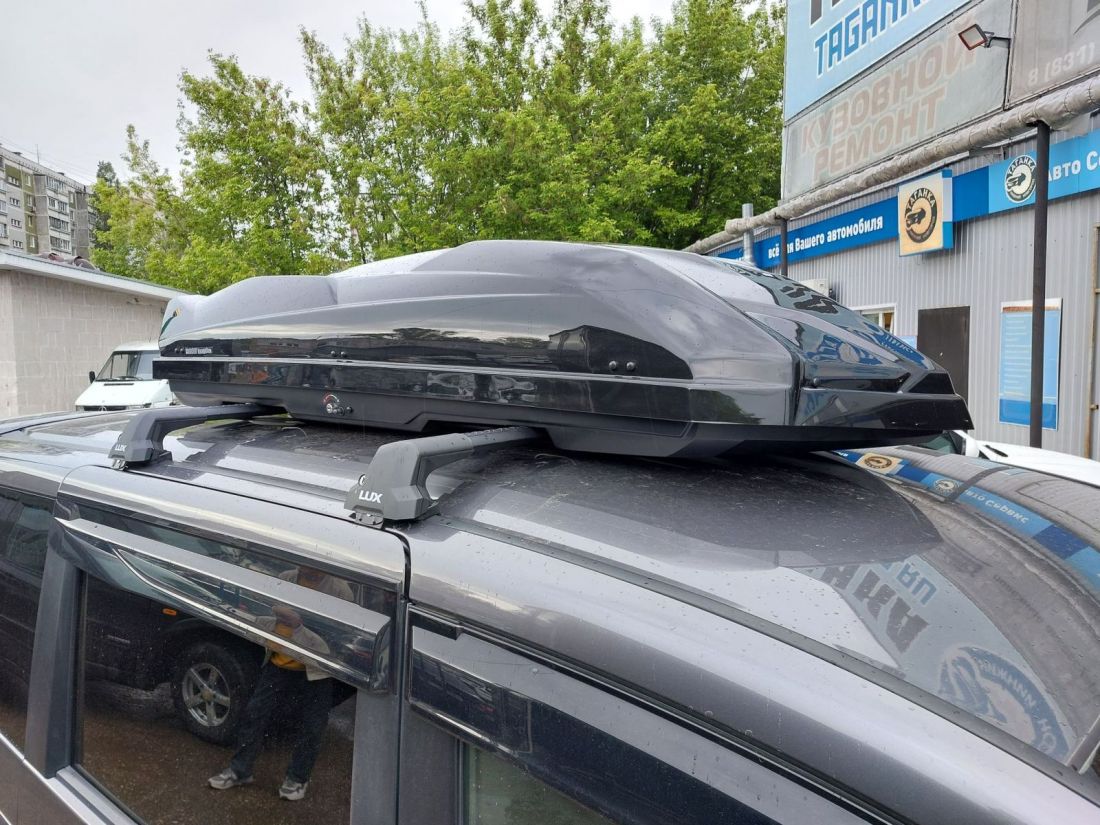 Автобокс CYBORT Inception, 206*80*40 480л, двухсторонний, быстросъемные крепления "Краб"