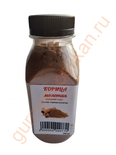 Корица молотая, баночка (высший сорт)