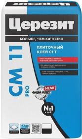 Клей для Плитки и Керамогранита 5кг Ceresit CM 11 Pro для Влажных Помещений / Церезит СМ 11