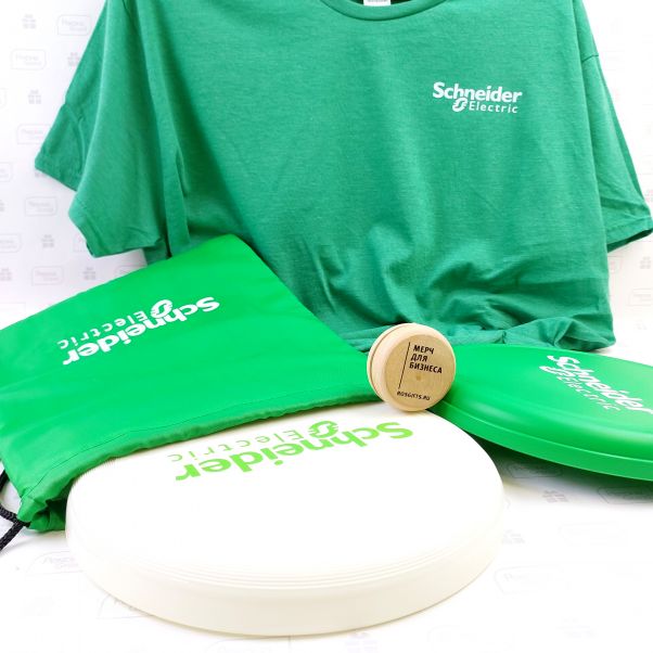 Мерч с логотипом Schneider Electric