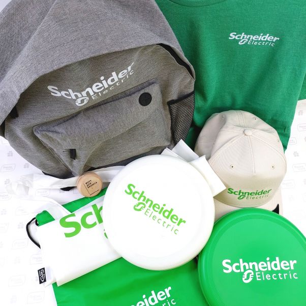 Мерч с логотипом Schneider Electric