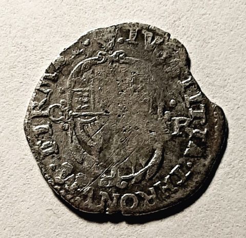 2 пенса 1632 Англия Великобритания Карл I 1625 - 1649