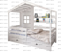 Кровать Домик Calipso №41