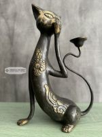 Подсвечник Кошка 27х20 см