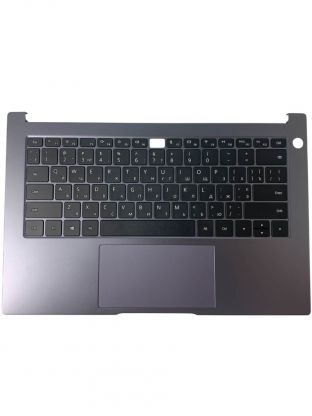 Верхняя часть корпуса с клавиатурой (топкейс) для Huawei MateBook B3-410 (NBZ-WBH9B, Original)
