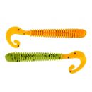 Твистер Helios "Credo Long Body" Pepper Green & Orange