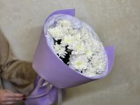 Букет из 3-х махровых хризантем