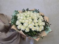 51 белая роза