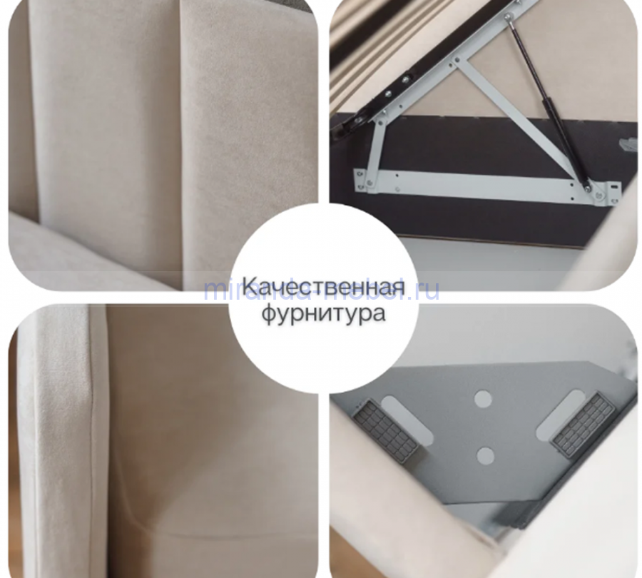 Односпальная кровать 90х190 см TONY с матрасом и подъемным механизмом