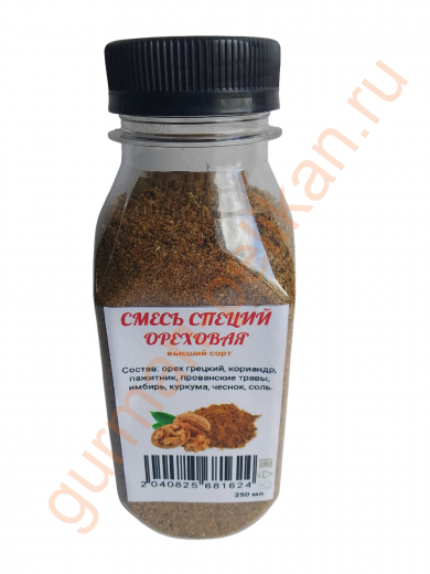 Смесь специй ОРЕХОВАЯ, 250 мл