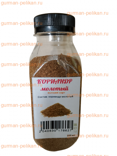 Кориандр молотый, баночка (высший сорт)