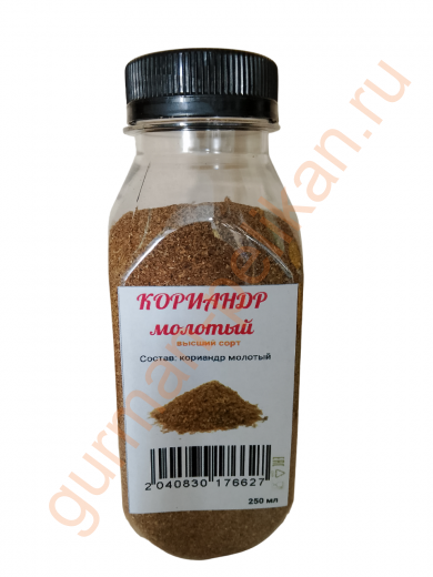 Кориандр молотый, баночка (высший сорт)