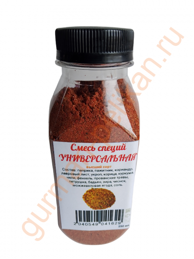 Смесь специй  Универсальная, 250 мл