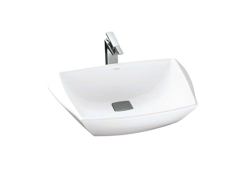 Раковина накладная TOTO JEWELHEX LW681B 60,7х48,3 см