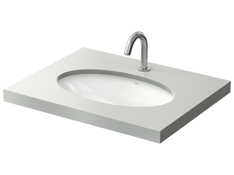 Изображение Раковина встраиваемая TOTO TL LW1506JUYW/F#W 59х38 см