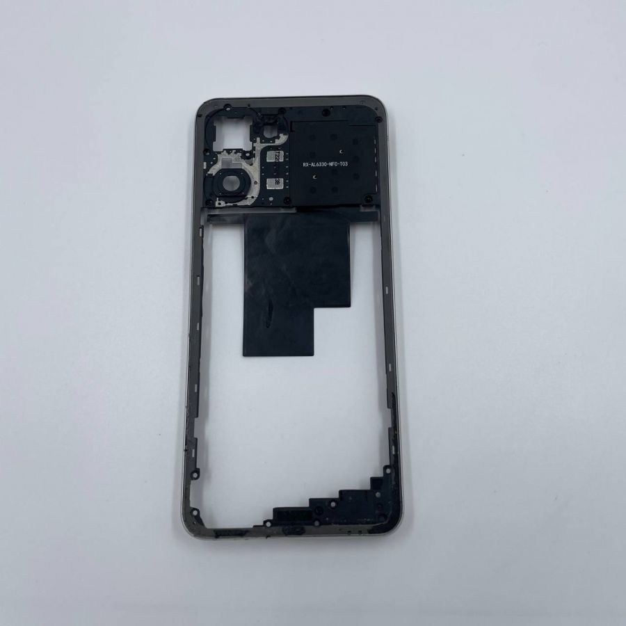 Realme 10 4G Рамка (средняя часть)   серая (потёртости)