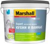 Краска для Кухни и Ванной Marshall 2.5л Белая, Матовая, Латексная, Влагостойкая / Маршалл