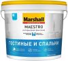 Краска Гостиные и Спальни Marshall Maestro 9л Интерьерная Фантазия, Белая / Маршалл Маэстро.