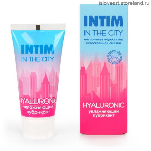 Лубрикант увлажняющий INTIM IN THE CITY HYALURONIC 60 г