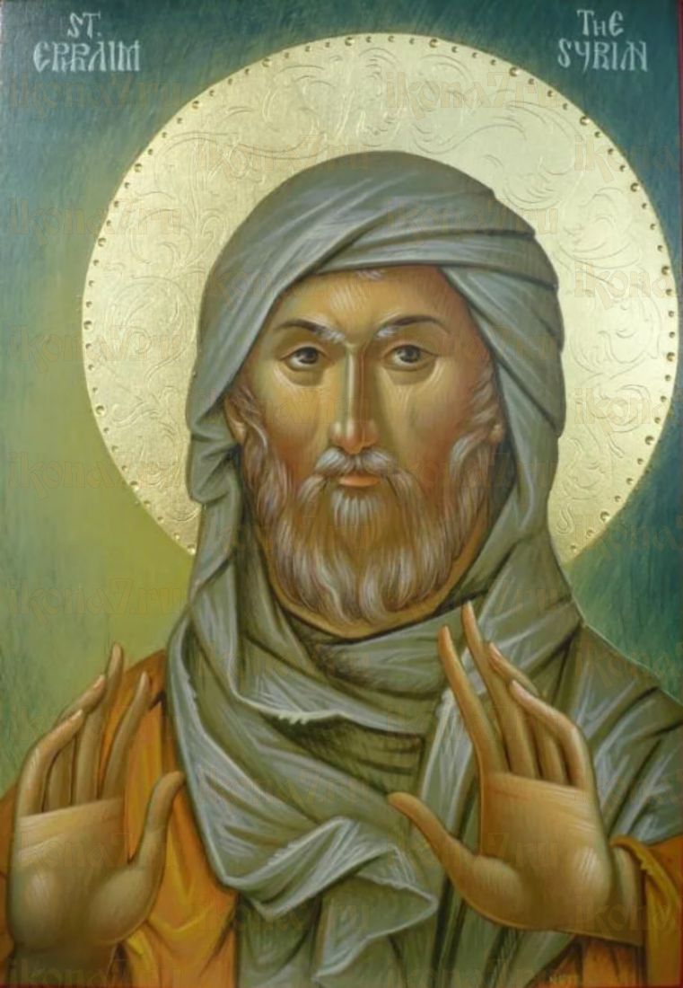 Икона Ефрема Сирина: Духовное Наследие (рукописная)