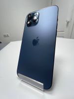 Apple iPhone корпус 12 Pro Max в сборе со шлейфами, стеклом камеры оригинал с разбора (снятый) идеал синий
