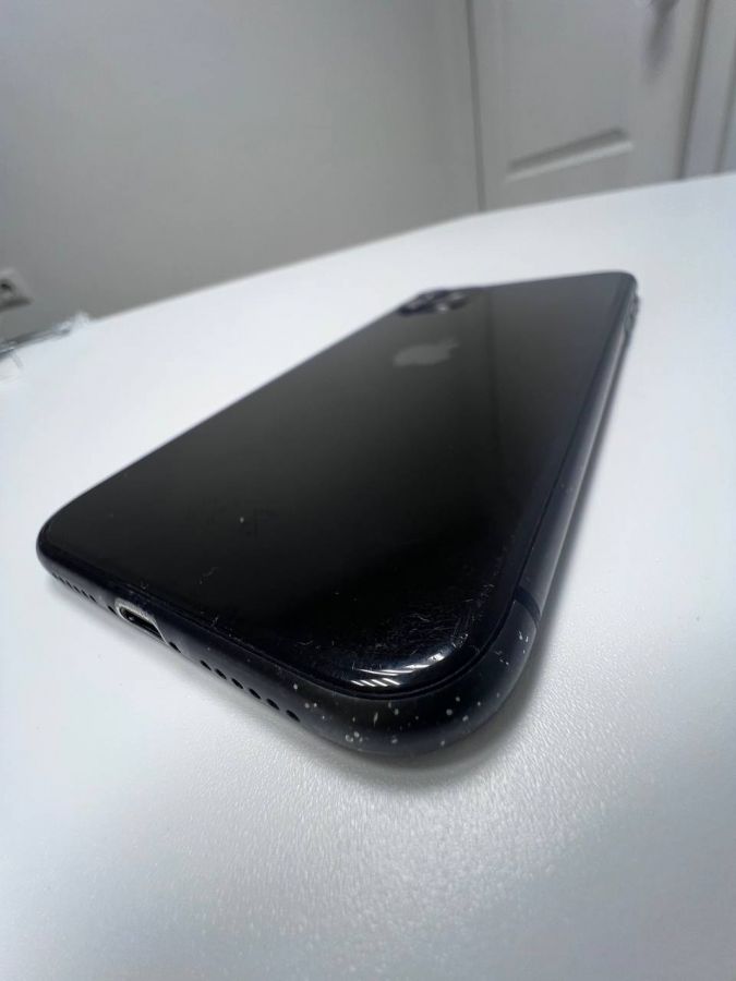 Apple iPhone корпус 11 Pro сборе со шлейфами, стеклом камеры оригинал с разбора (снятый) царапины
