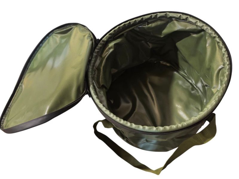 Складное рыболовное ведро c крышкой Каида KY-20L 33x26см