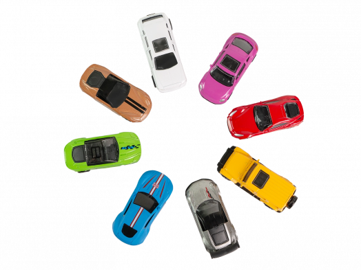 Комплект тематических магнитных моделей автомобилей