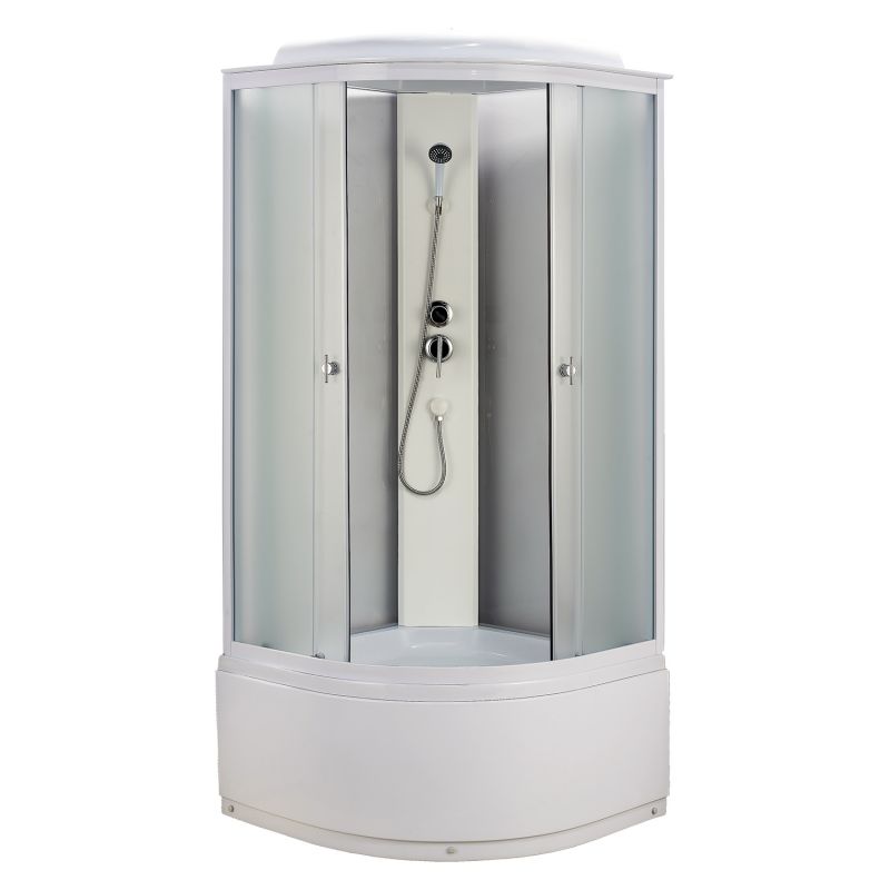 Душевая кабина Loranto 90x90x215 высокий поддон CS-986ТМ/W