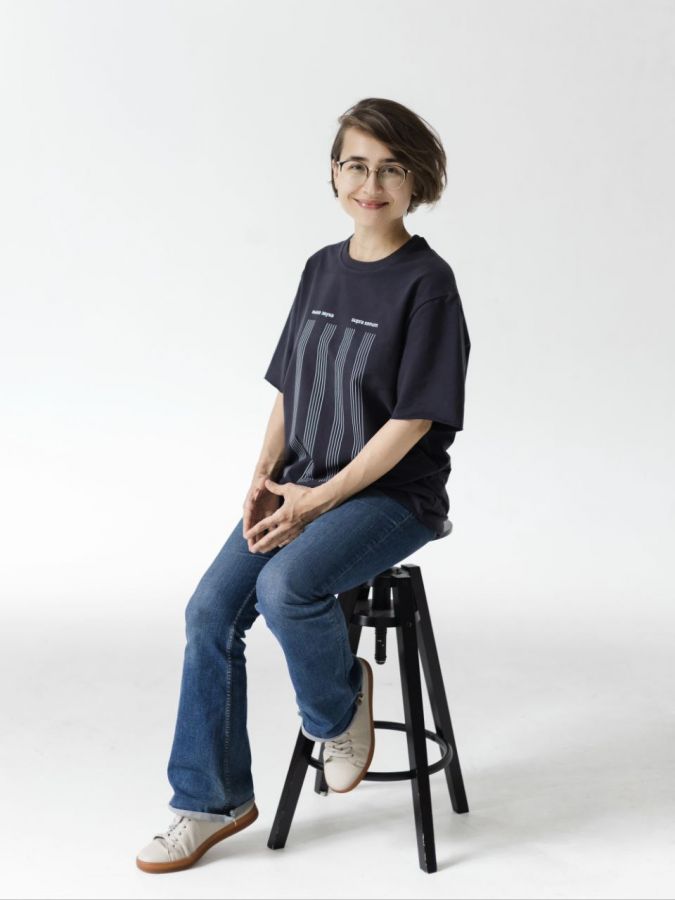 Футболка "Выше звука" графит