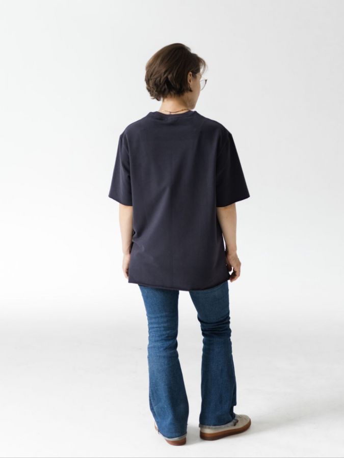 Футболка "Выше звука" графит