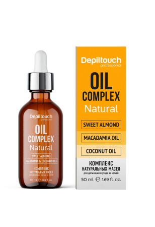 Комплекс натуральных масел для депиляции и ухода за кожей, Depiltouch Exclusive series, 50 мл.