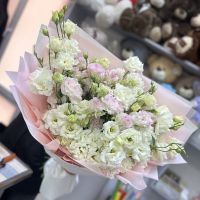 Монобукет из белых эустом  (от 25 шт)