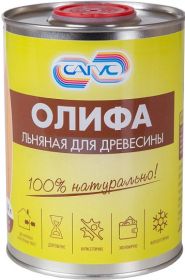 Олифа Льняная для Древесины Сагус 0.9 для Внутренних и Наружных Работ
