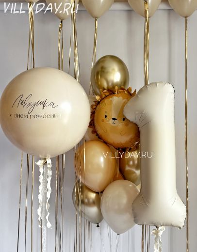 День рождение со львом