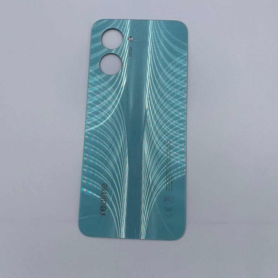 Realme c33 Задняя Крышка зеленый оригинал c разбора