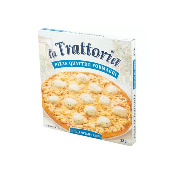 Пицца «La Trattoria» 4 Сыра 335г/ «Морозко