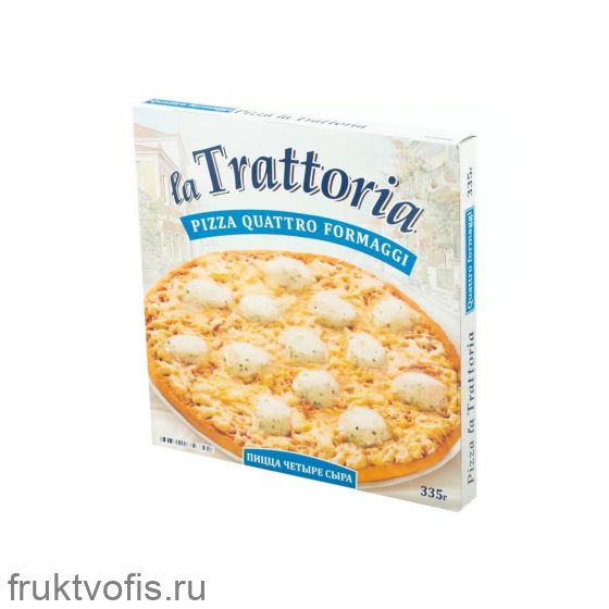 Пицца «La Trattoria» 4 Сыра 335г/ «Морозко