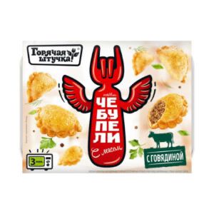 Чебупели «Горячая Штучка» с мясом говядины 240г/ Россия