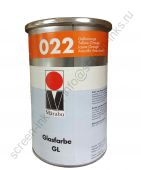 Краска Marabu Glasfarbe GL 022 Yellow Orange 1 кг для стекла..